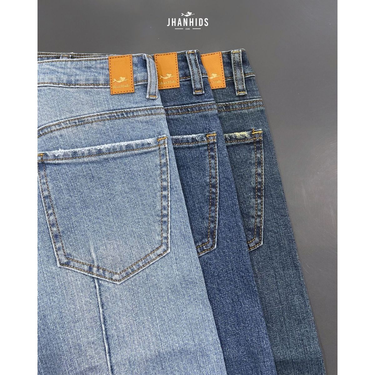 JHAN HIDS - Wide Leg Pant Denim Lindsey