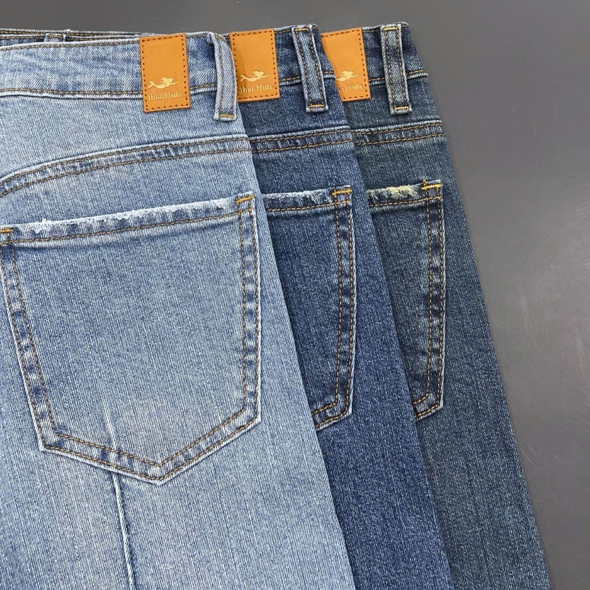 JHAN HIDS - Wide Leg Pant Denim Lindsey