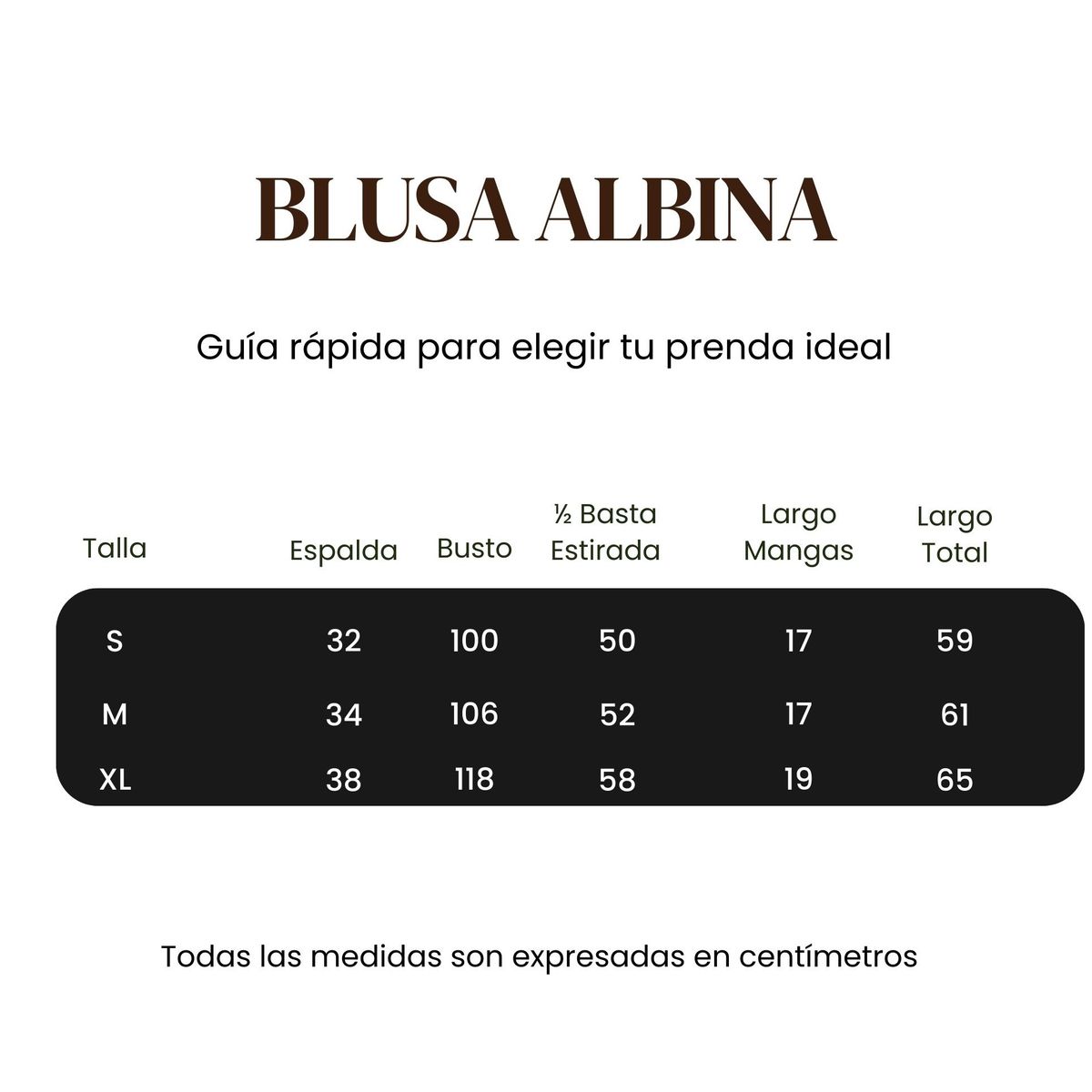 AMARELLY - BLUSA PARA DAMA ALBINA