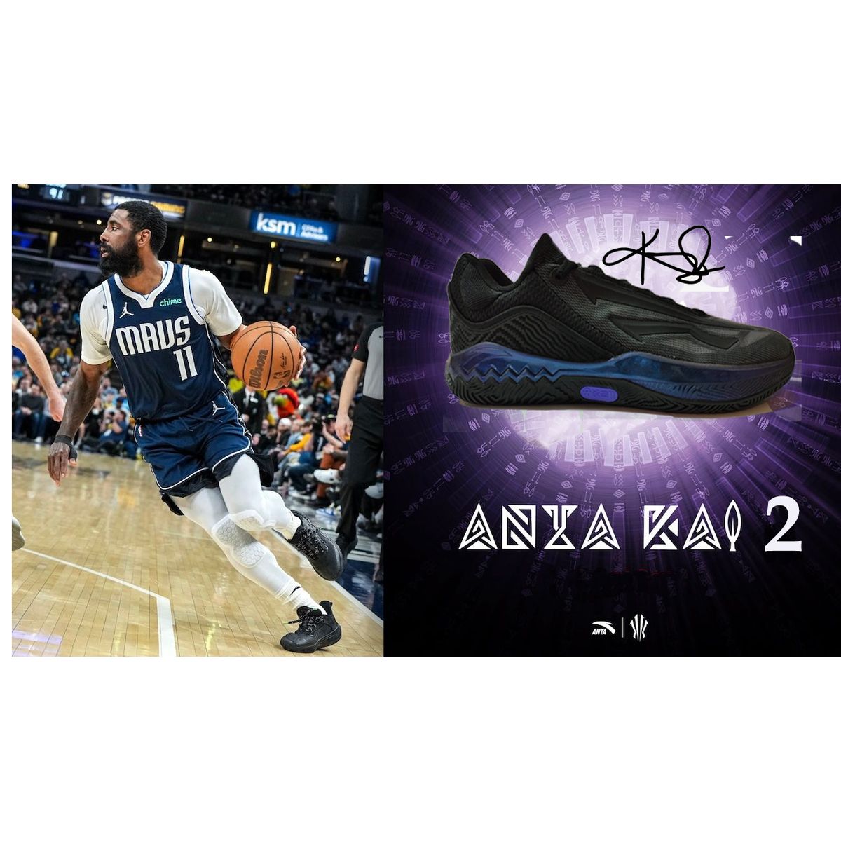 ANTA - Zapatilla de basket by KYRIE IRVING  KAI  2- SPEED