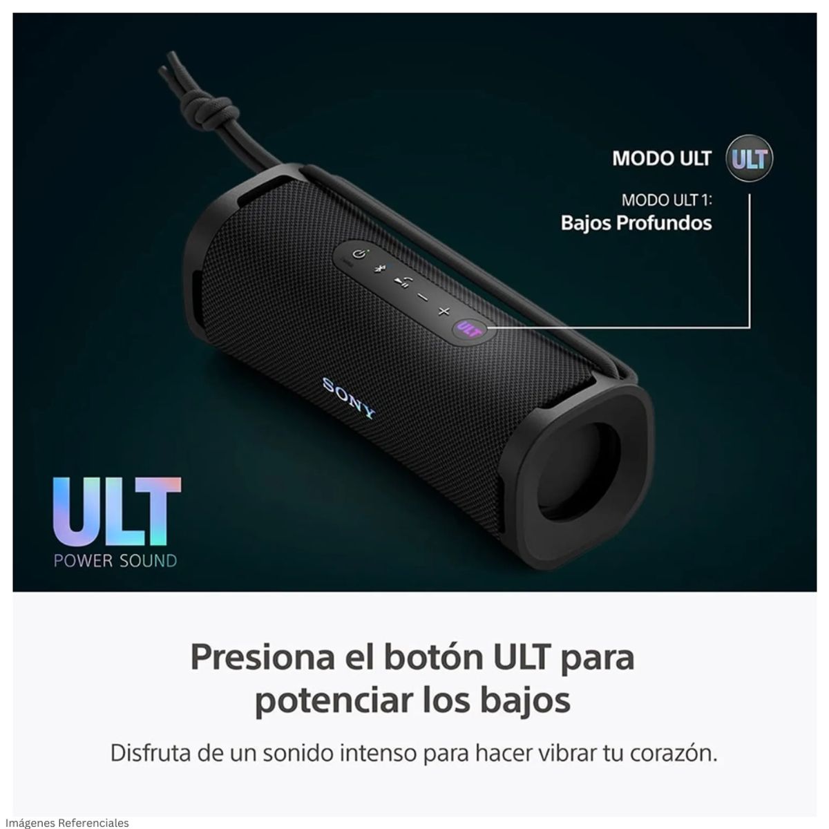 SONY - Parlante Bluetooth Sony  SRS-ULT10 Portátil ULT FIELD 1 - Negro