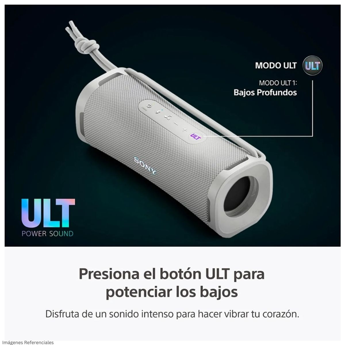 SONY - Parlante Bluetooth Sony  SRS-ULT10 Portátil ULT FIELD 1 - Blanco