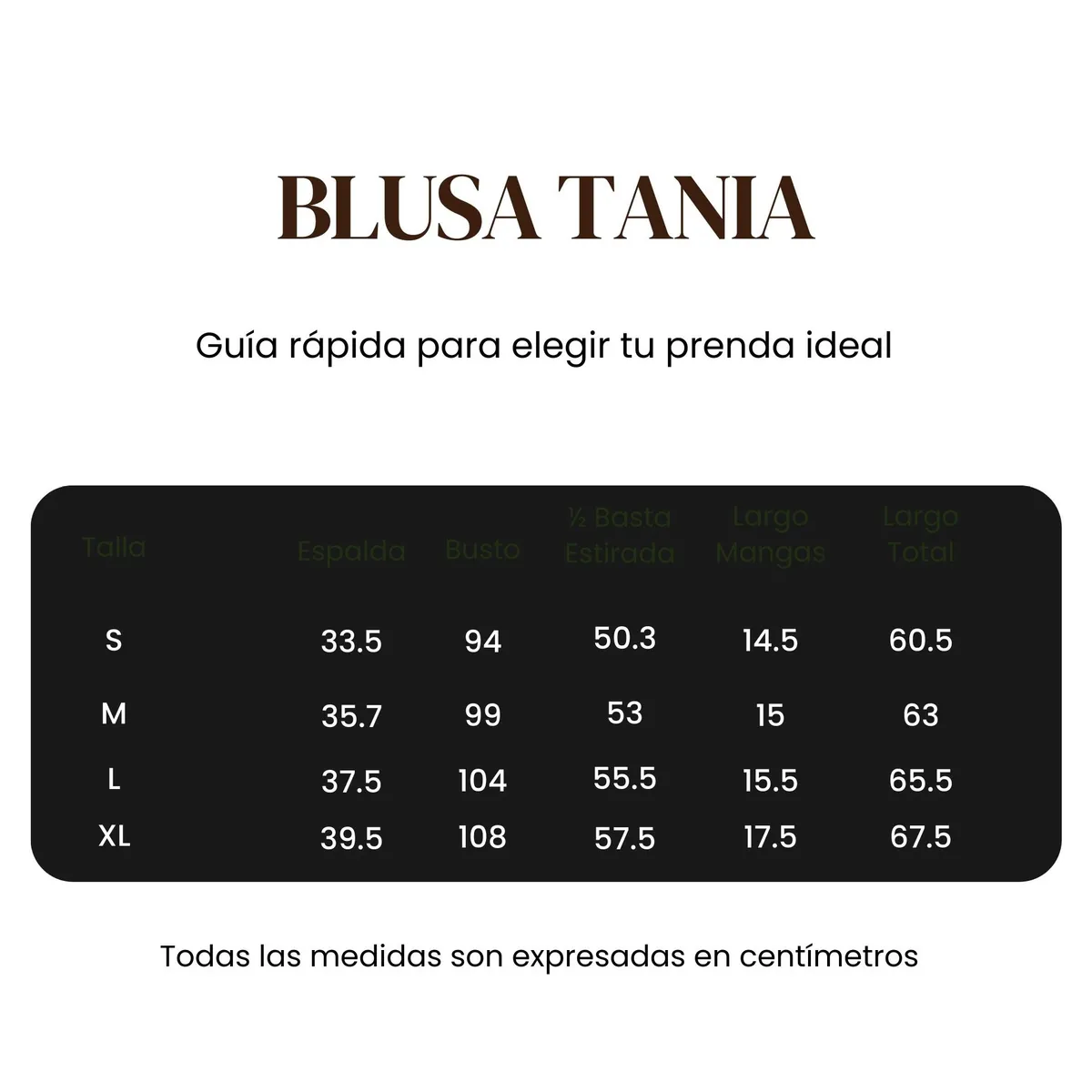 AMARELLY - BLUSA PARA DAMA TANIA