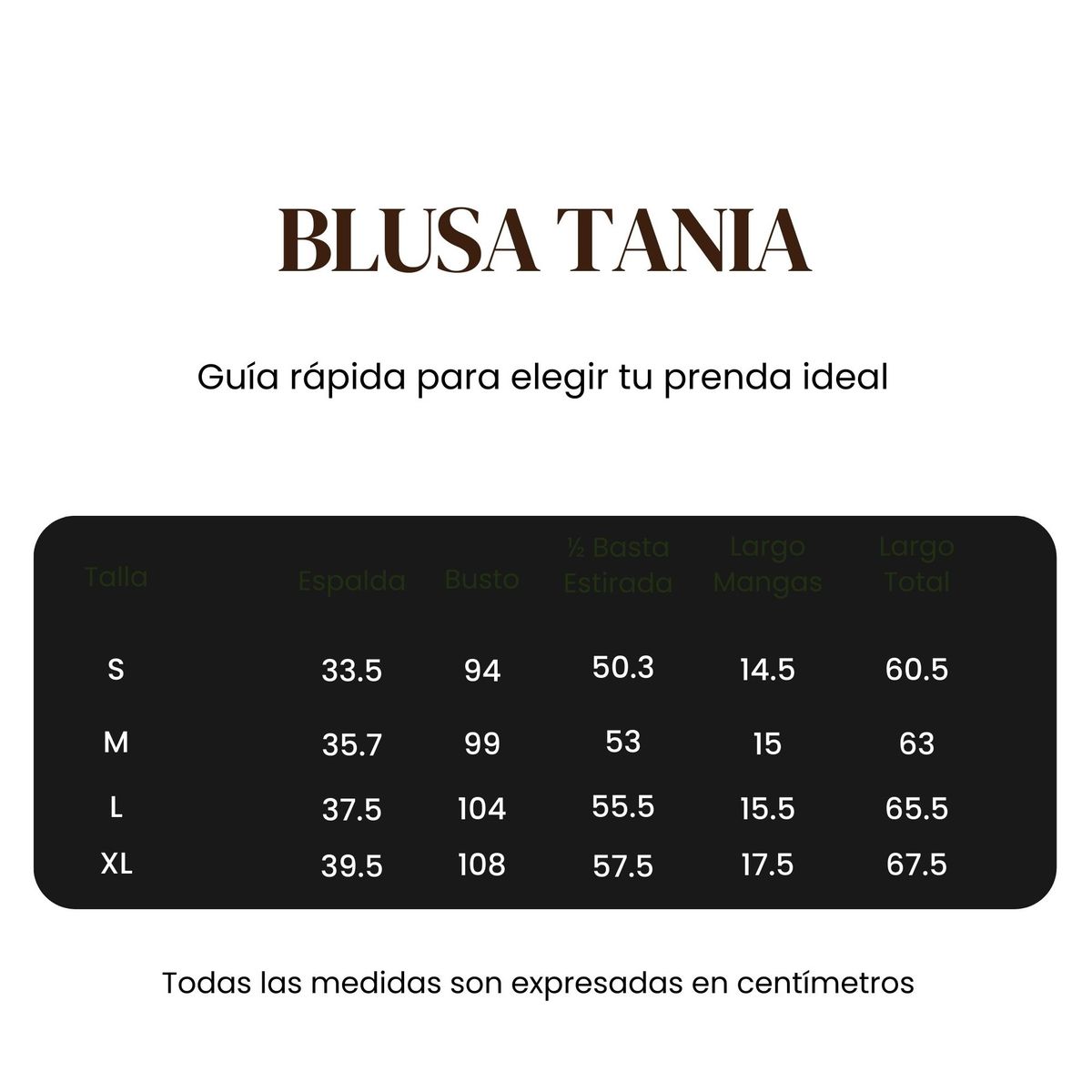 AMARELLY - BLUSA PARA DAMA TANIA