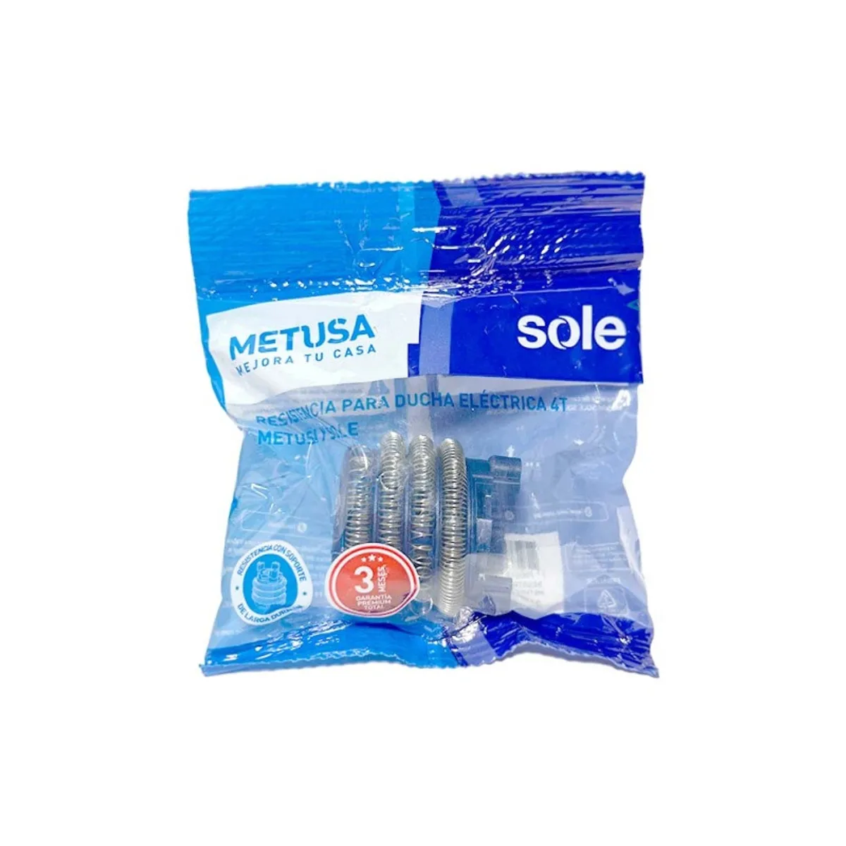 SOLE - RESISTENCIA ELÉCTRICA  SOLE PARA DUCHAS 4T Y METUSA