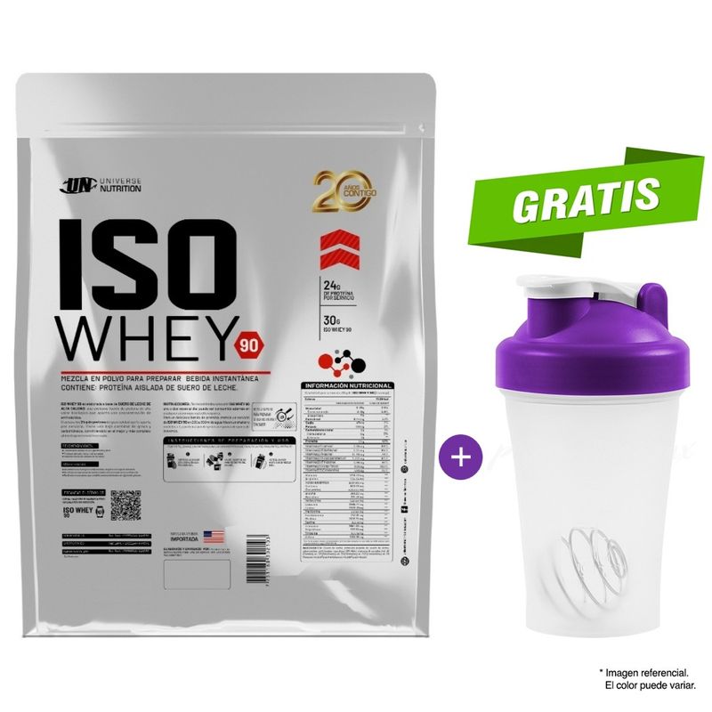 UNIVERSE NUTRITION - ISO WHEY 90 5KG UNIVERSE NUTRITION COOKIES AND CREAM