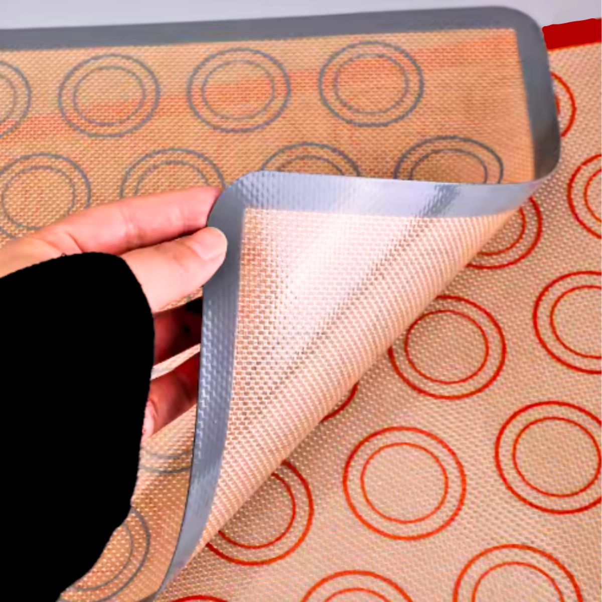 GENERICO - Silpack Profesional de Silicona para Macarons Mediano + Pomo de Cremas Salsas 650ml