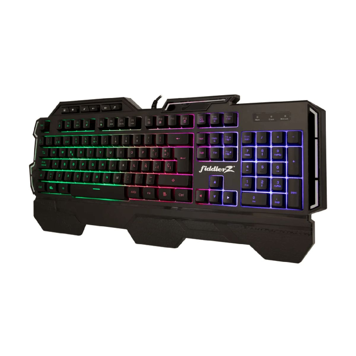 FIDDLER - Teclado Gamer Fiddler FD-KD609 Retroiluminado Z