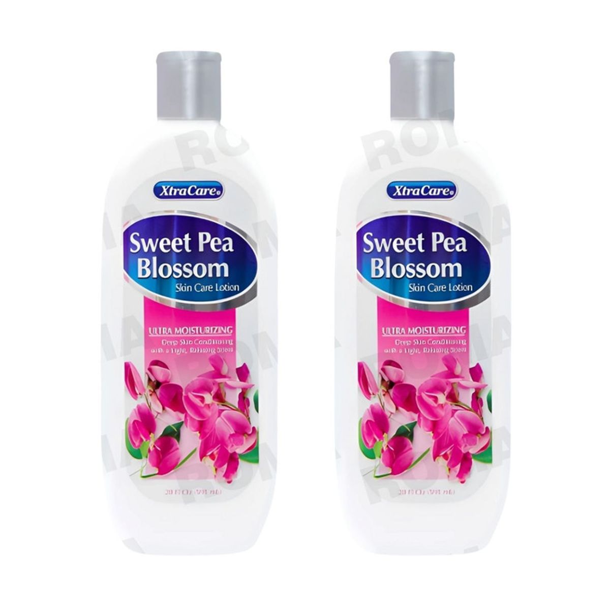 GENERICO - PACK 2 CREMA CORPORAL DE FLOR DE GUISANTE DULCE 591ML XTRACARE