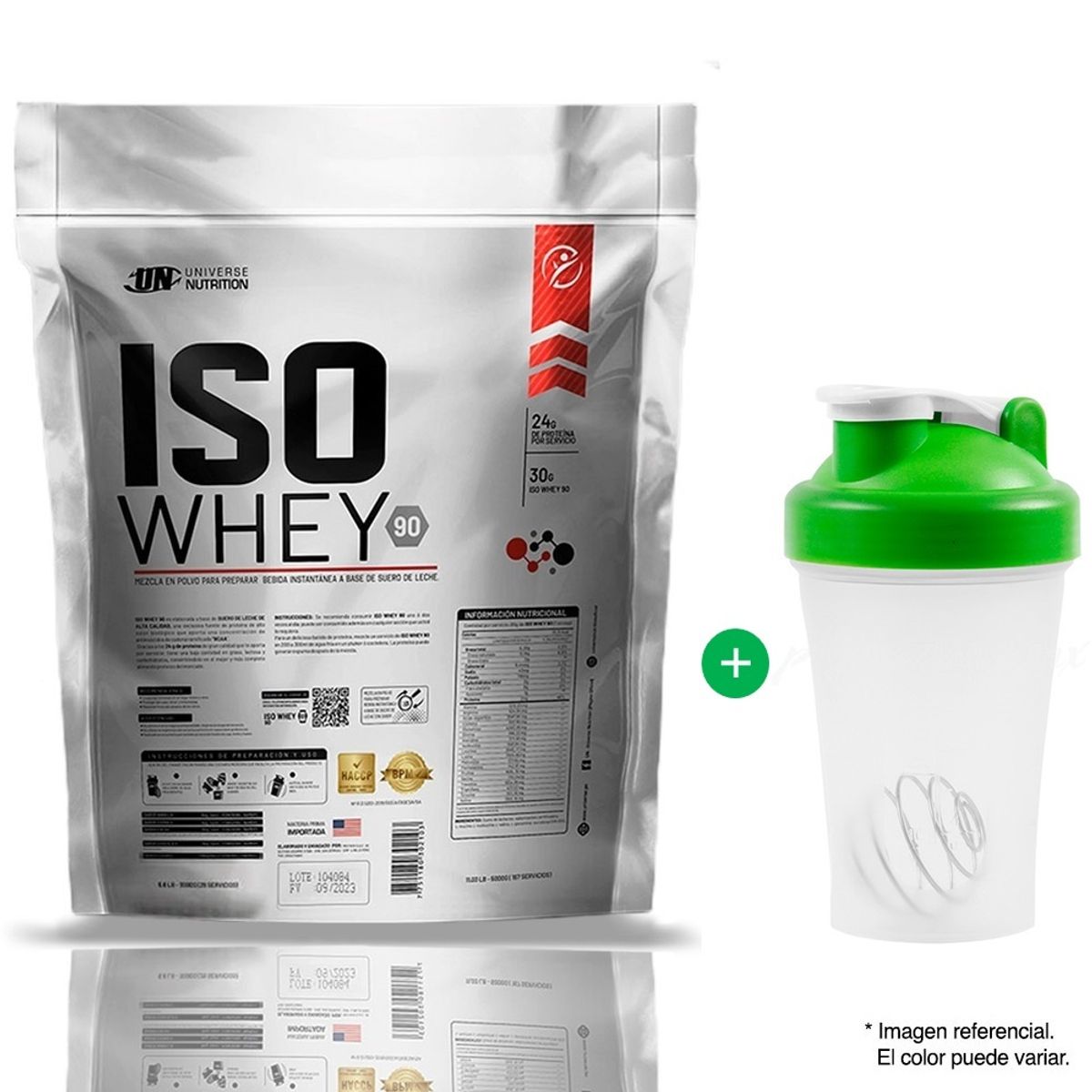 UNIVERSE NUTRITION - ISO WHEY 90 DE 5KG UNIVERSE NUTRITION VAINILLA + SHAKER
