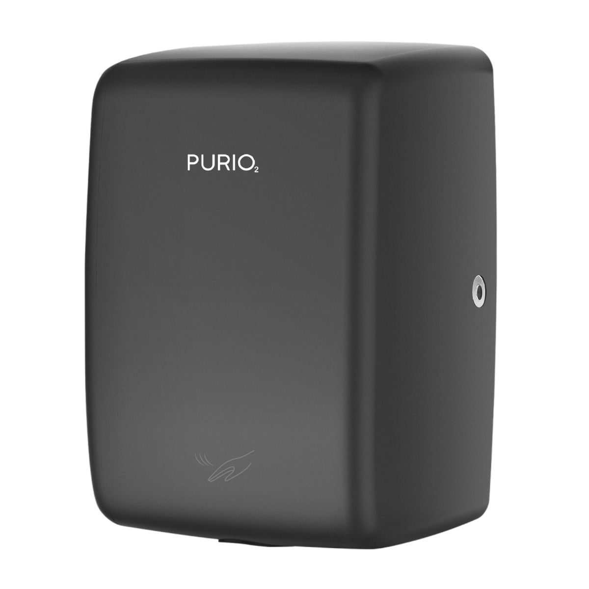 PURIO - Secador de manos PURIO Cube Mini Compacto color Negro
