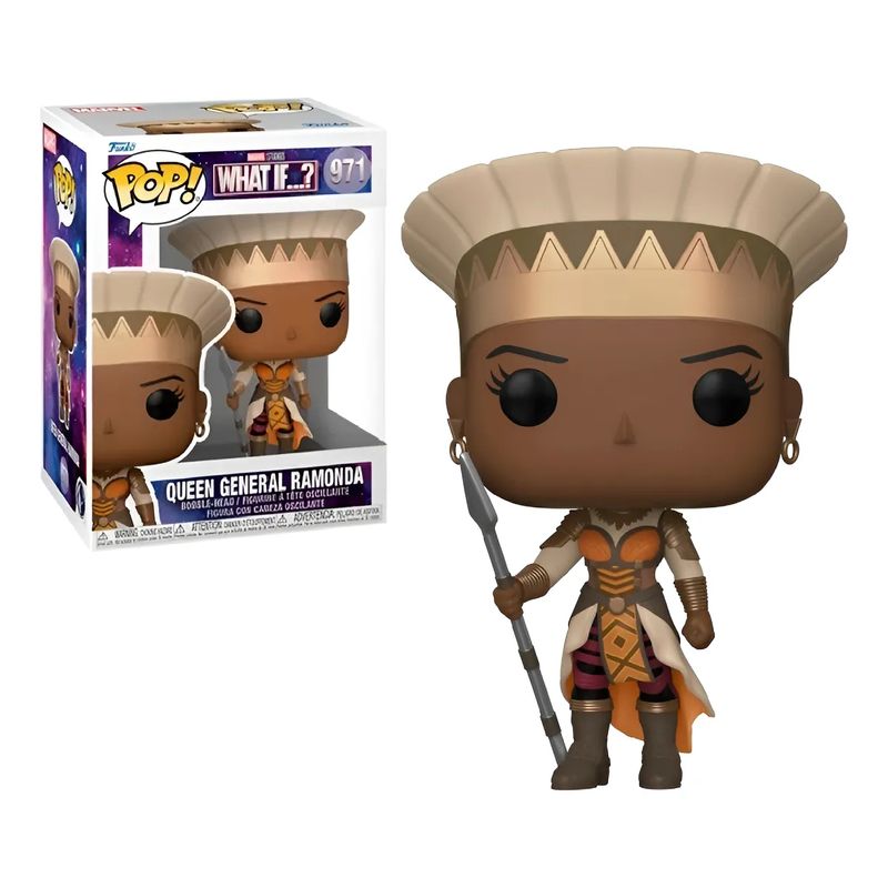 FUNKO - POP QUEEN GENERAL RAMONDA BLACK PANTHER MARVEL WHAT IF 971