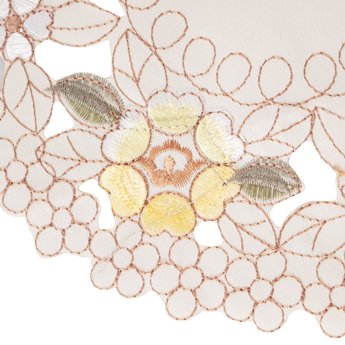 PANORAMA HOGAR - Tapete Redondo 30Cm De Poliester 30Cm