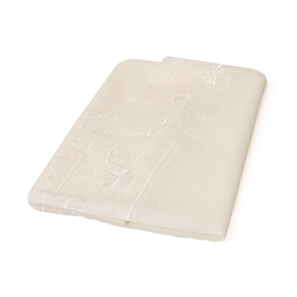 PANORAMA HOGAR - Mantel Redondo Para 4-6 Sillas De Poliester Crema 180Cm