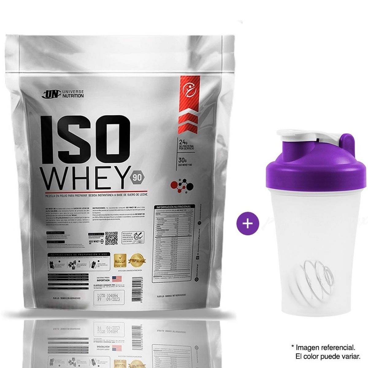 UNIVERSE NUTRITION - ISO WHEY 90 5000gr - UN PROTEÍNA ISOLATADA CHOCOLATE