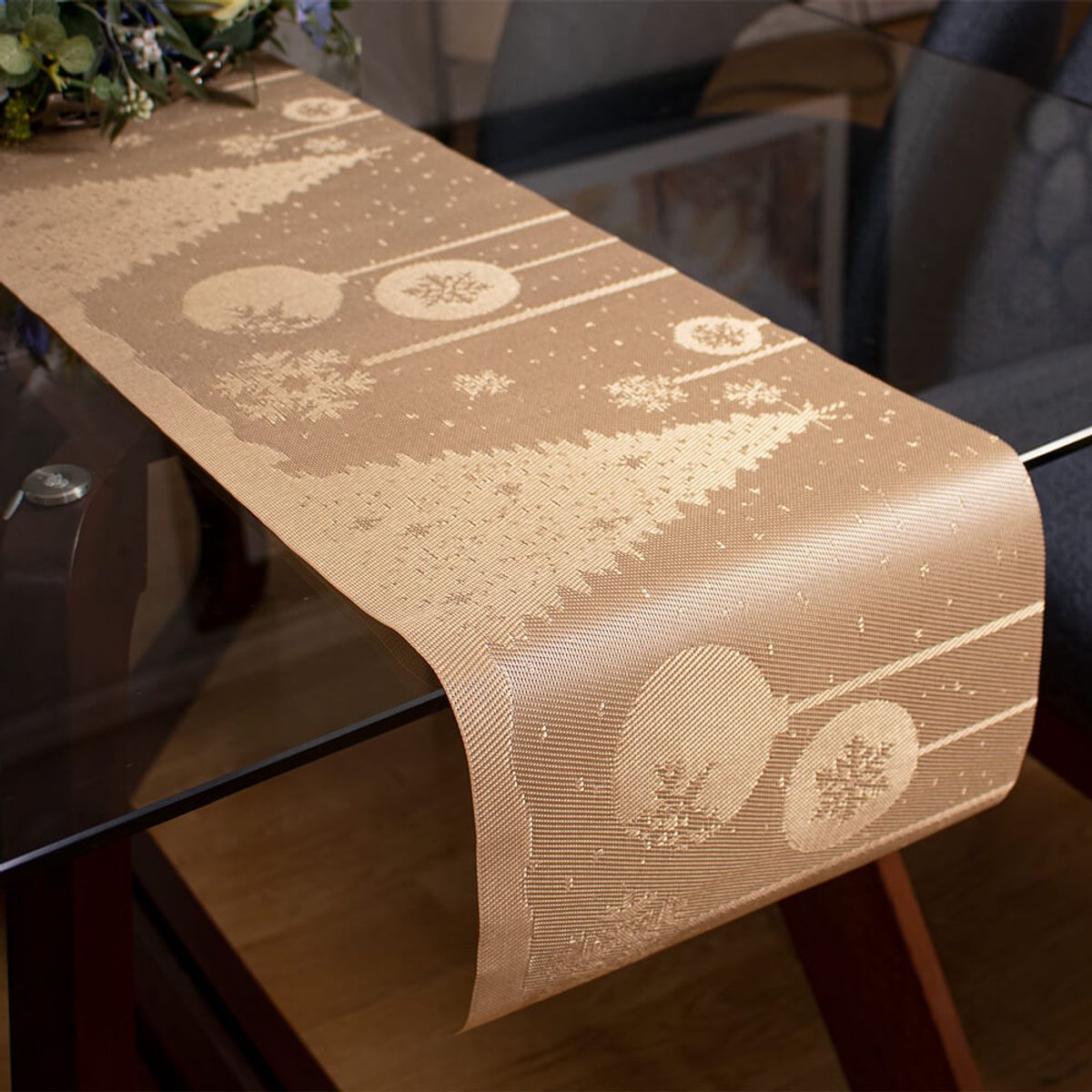 PANORAMA HOGAR - Camino De Pvc Beige 180Cm