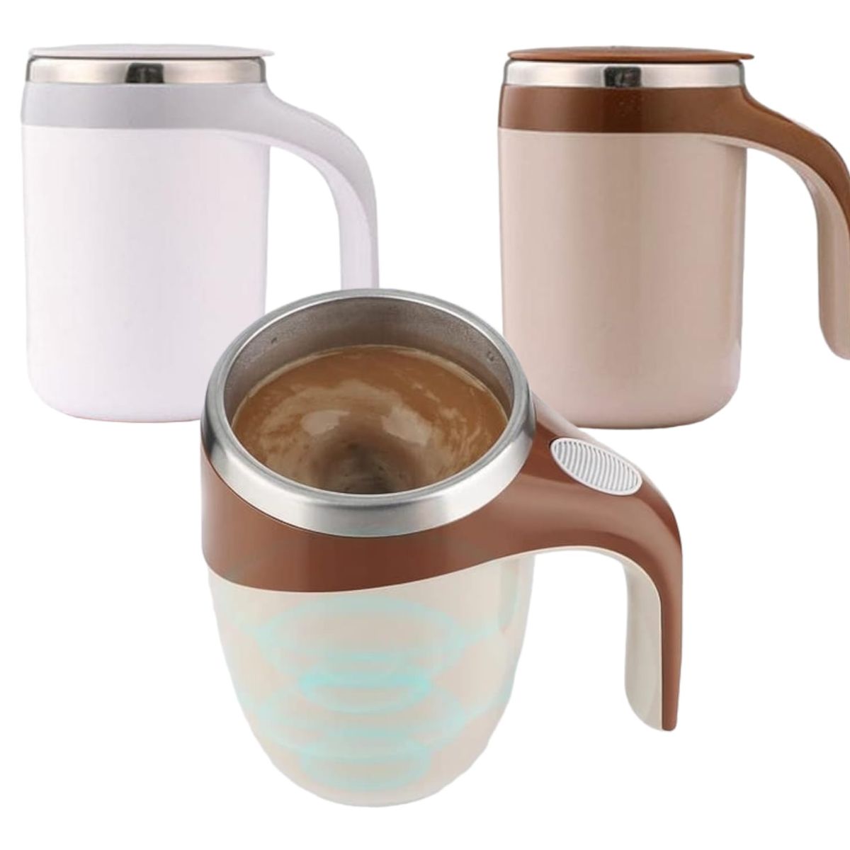 OEM - Taza Con Agitación Automática Recargable Para cafe batido leche