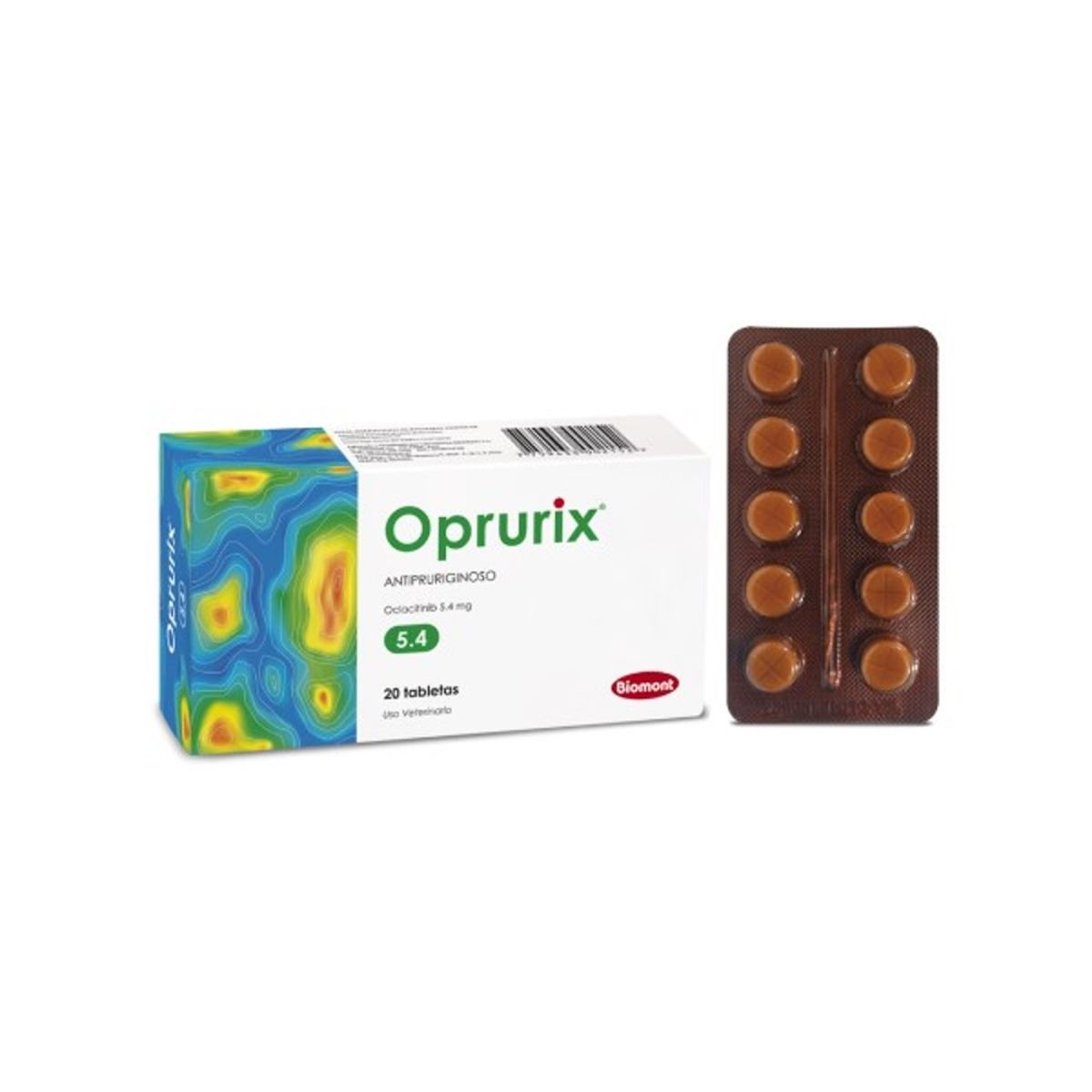 GENERICO - Oprurix 5.4 mg x 20 Tabletas