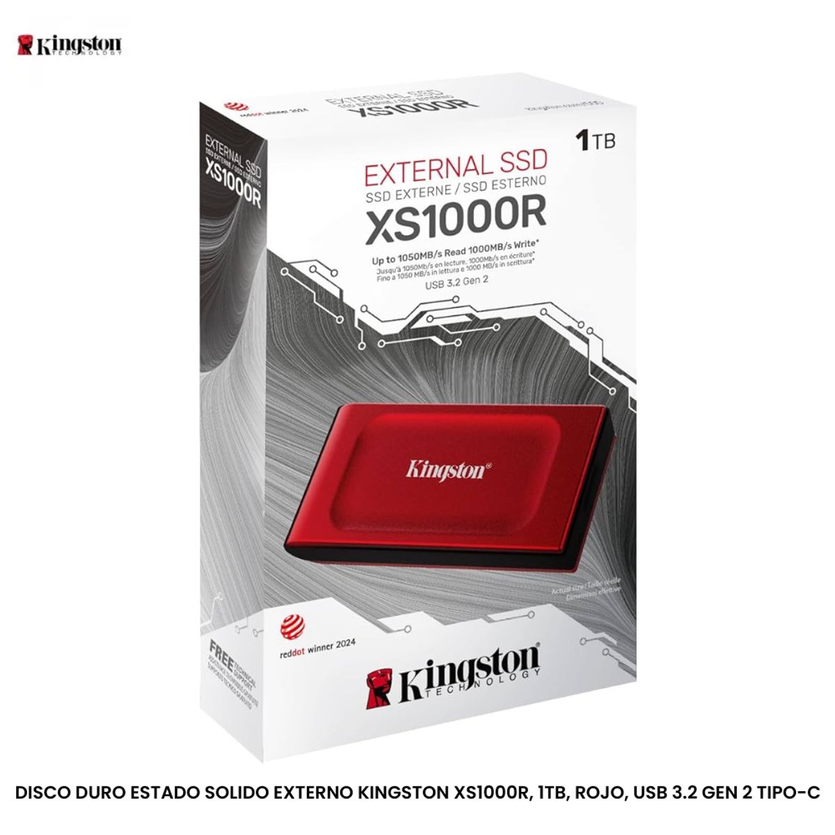 KINGSTON - Kingston XS1000 External SSD