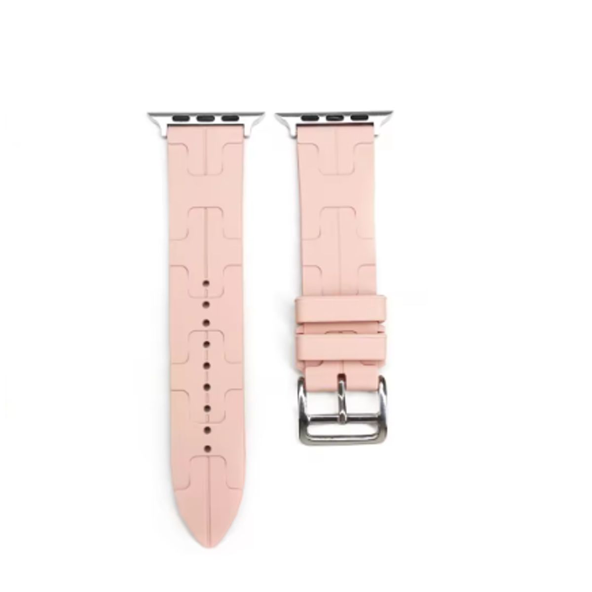 GENERICO - Correa Silicón con Hebilla para Apple Watch 42mm - Rosado