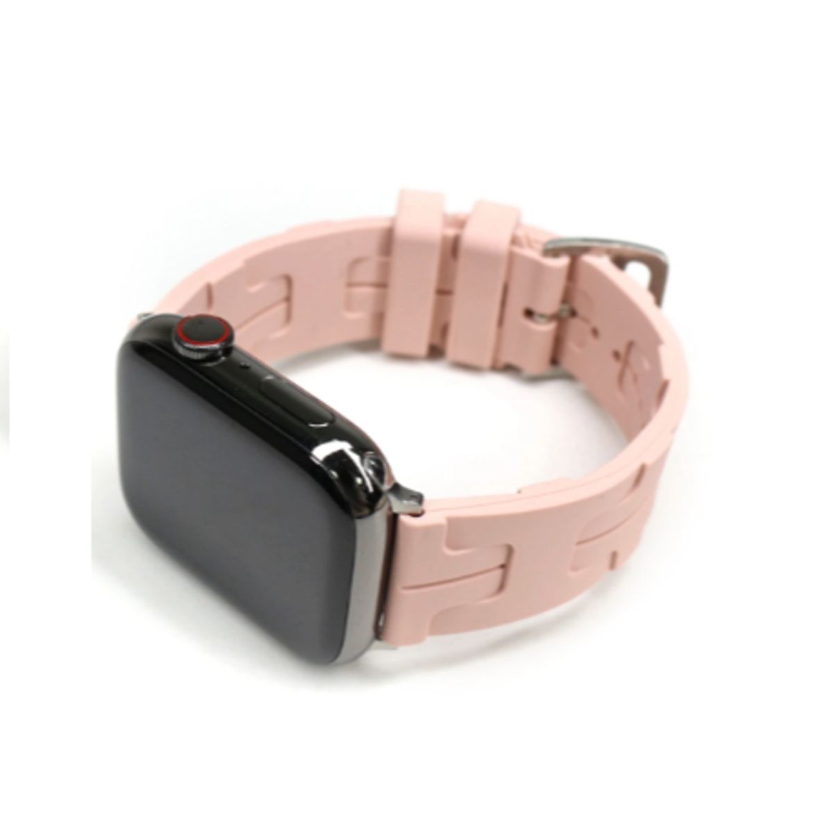 GENERICO - Correa Silicón con Hebilla para Apple Watch 42mm - Rosado