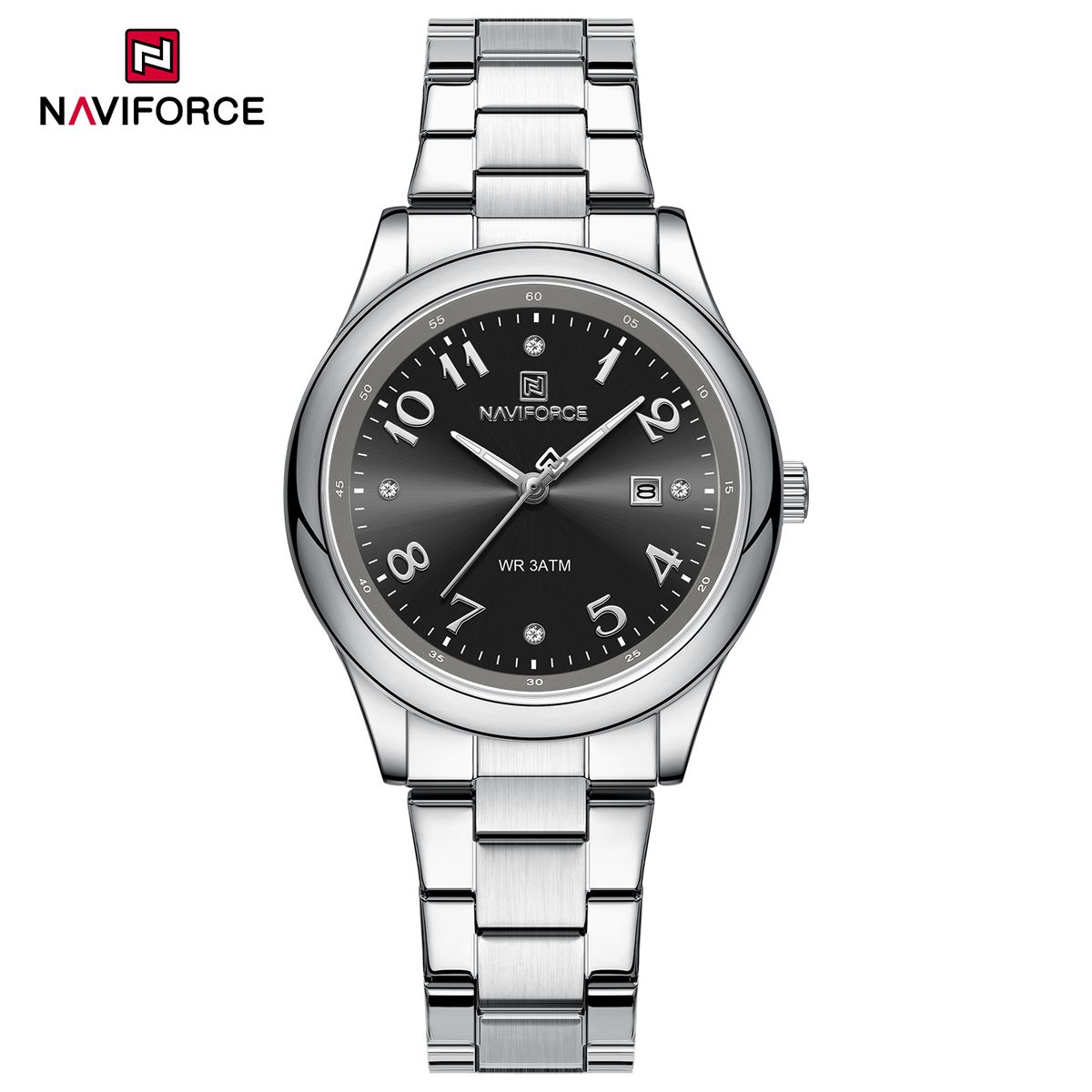 NAVIFORCE - Reloj Naviforce NF5059 Correa Acero Para Dama