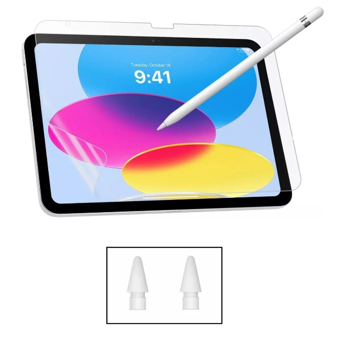 GENERICO - Mica Mate Papel Para iPad 10 Generacion 2024 Y Puntas