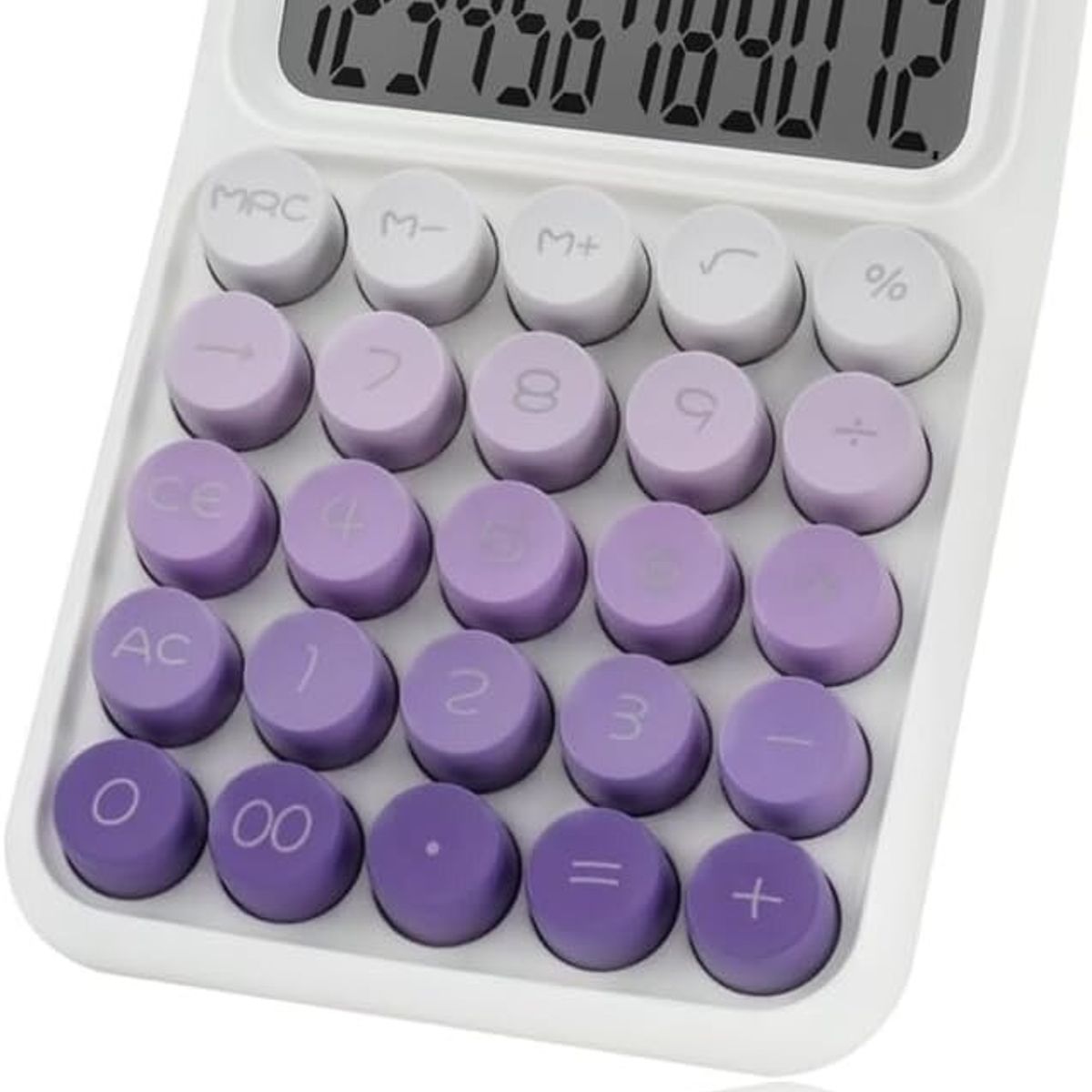 GENERICO - Calculadora Escritorio 12 Dígitos Purple