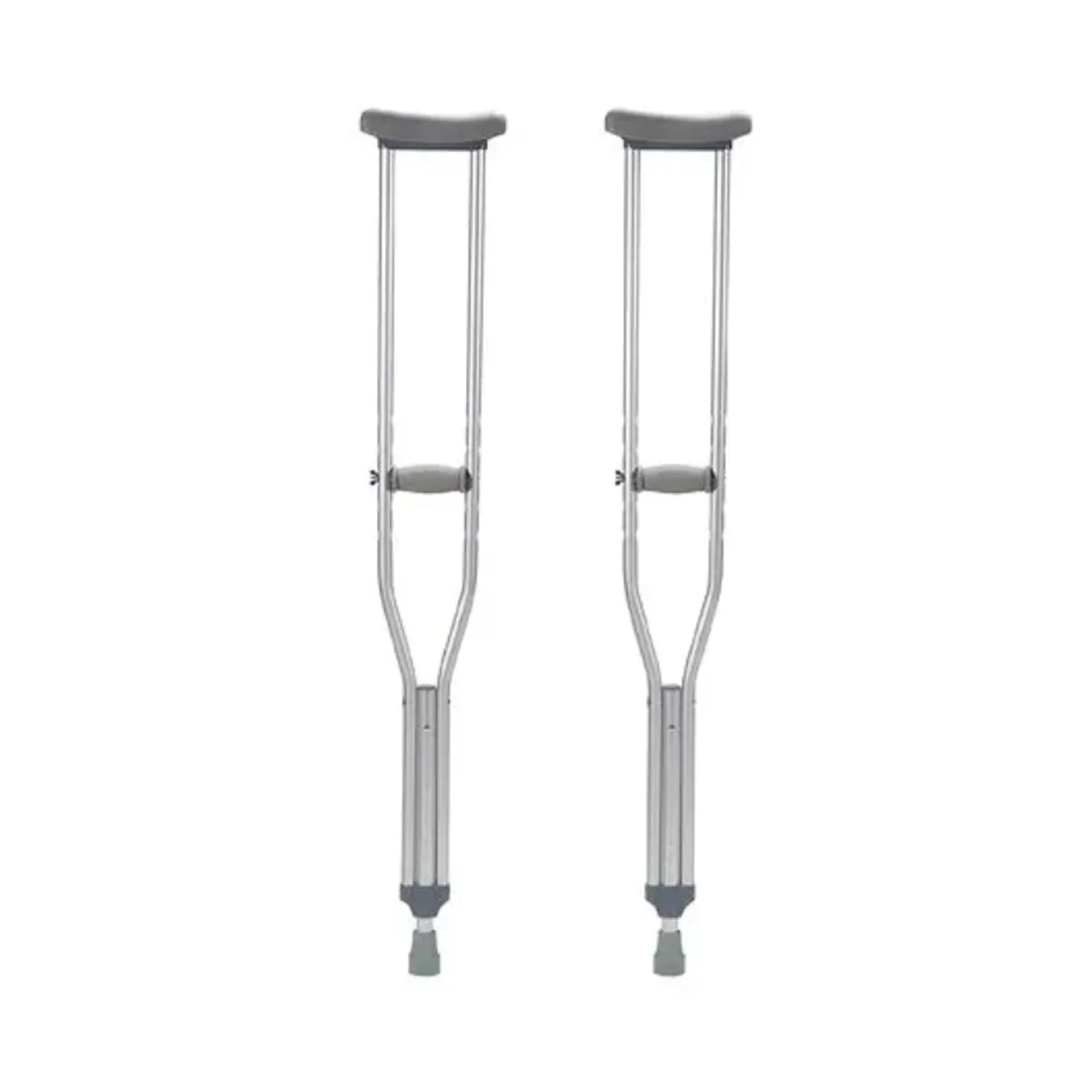 GENERICO - Muletas Aluminio Care 1 Par Plomo