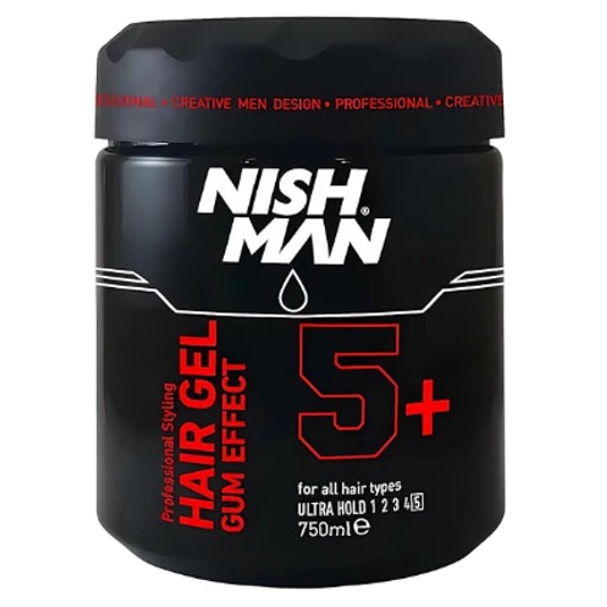 GENERICO - Gel para el Cabello Nishman Ultra Fuerte 5 de 750ml