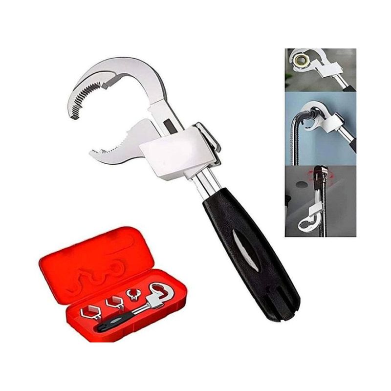 ROHS - Llave De Gasfiteria + Set De Dados De 46 Piezas