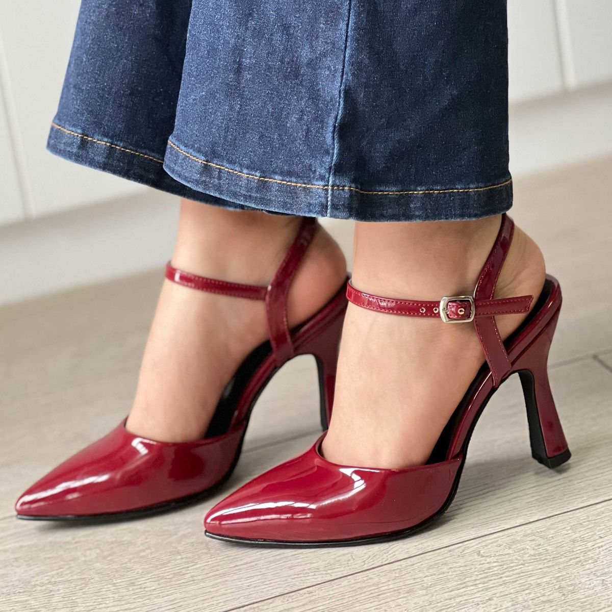 GENERICO - STILETTO BURDEO BERTA CHAROL PARA MUJER TACO 9