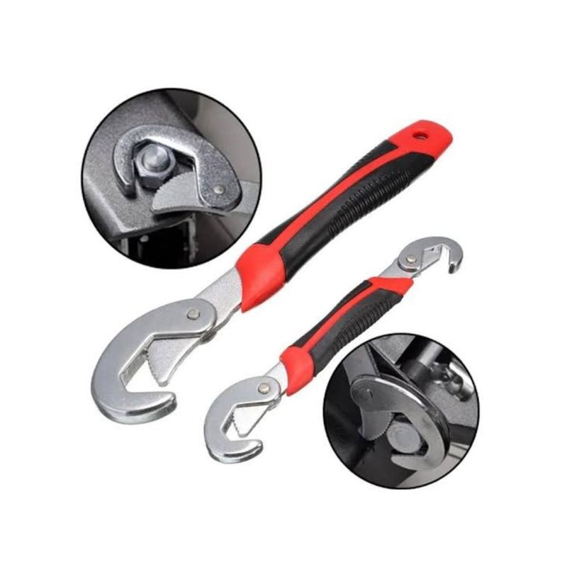 ROHS - Set De Dos Llaves Francesas + Llave De Gasfiteria Premium