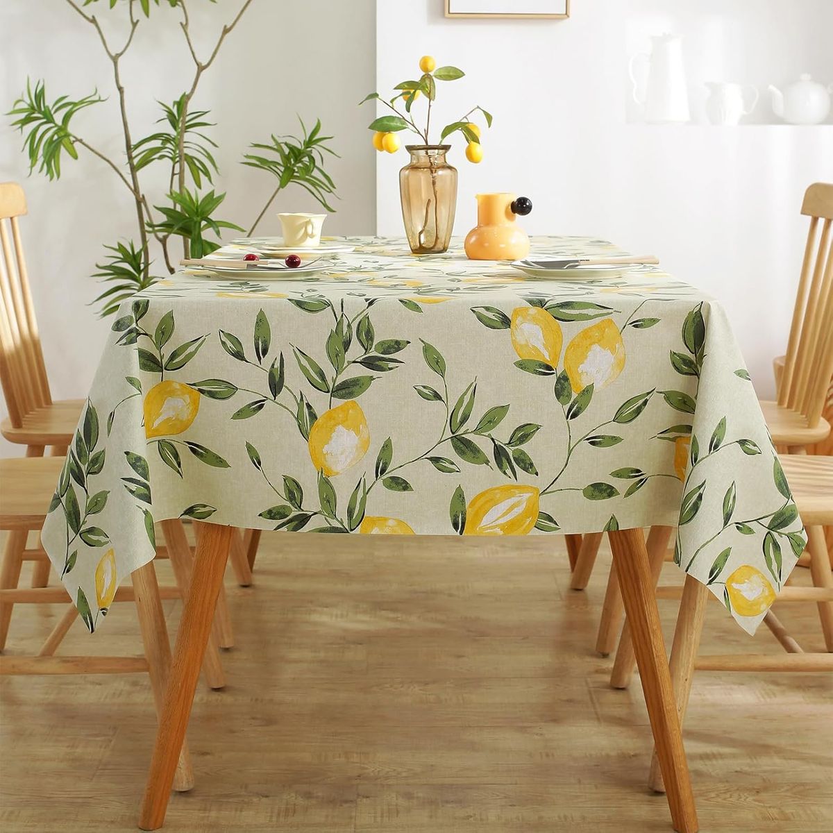 PUREPOWER - Mantel PVC Limón Impermeable 140x220cm