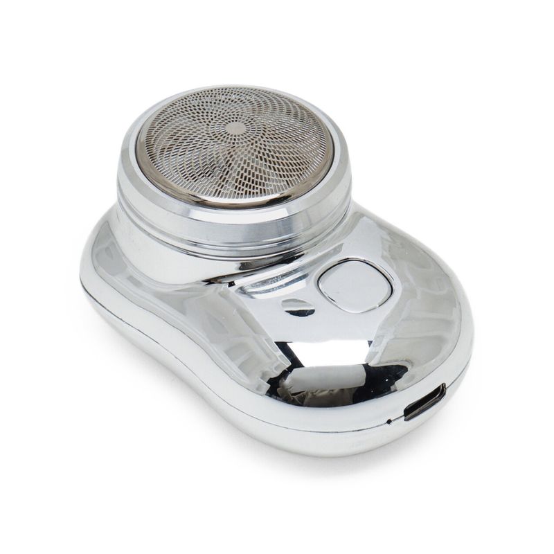 GENERICO - Mini Afeitadora Cortapelo Eléctrica Mini Shaver P-10 Blanco