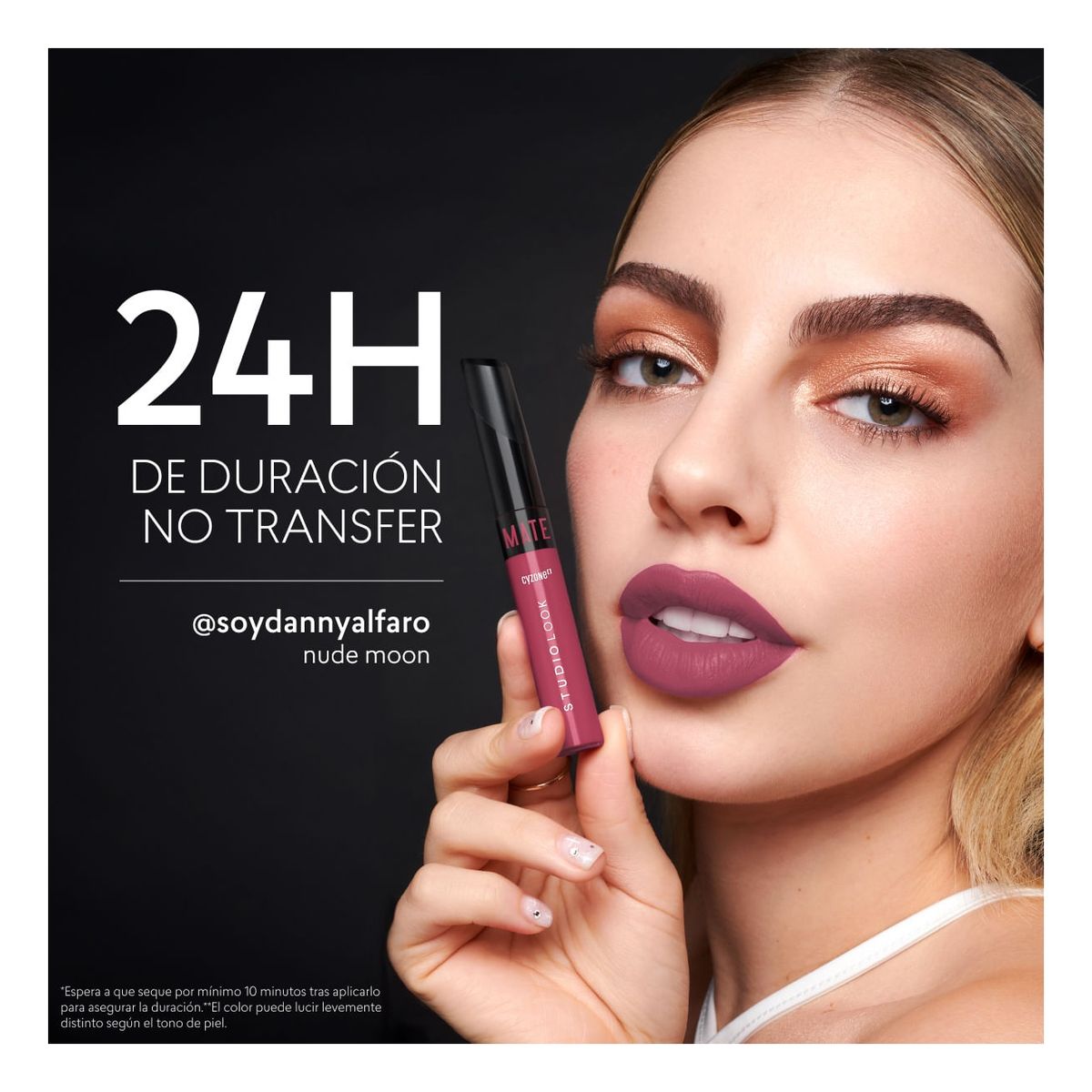 CYZONE - LABIAL MATE LÍQUIDO studio look cyzone nude moon