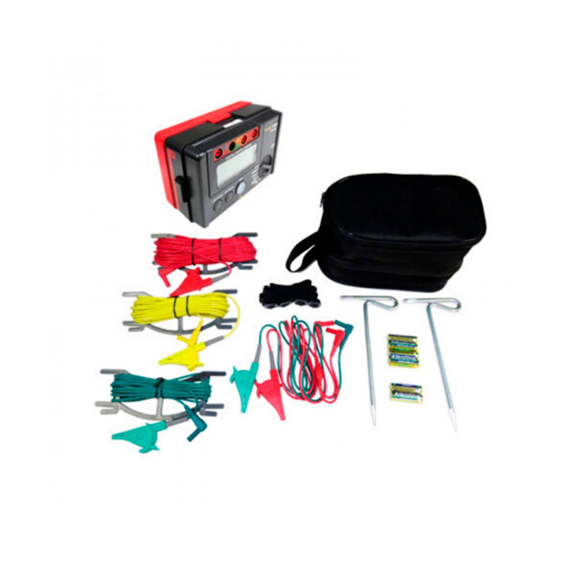 UNI T - Telurómetro Digital  PR-521, 2000 Ohm  - PRASEK