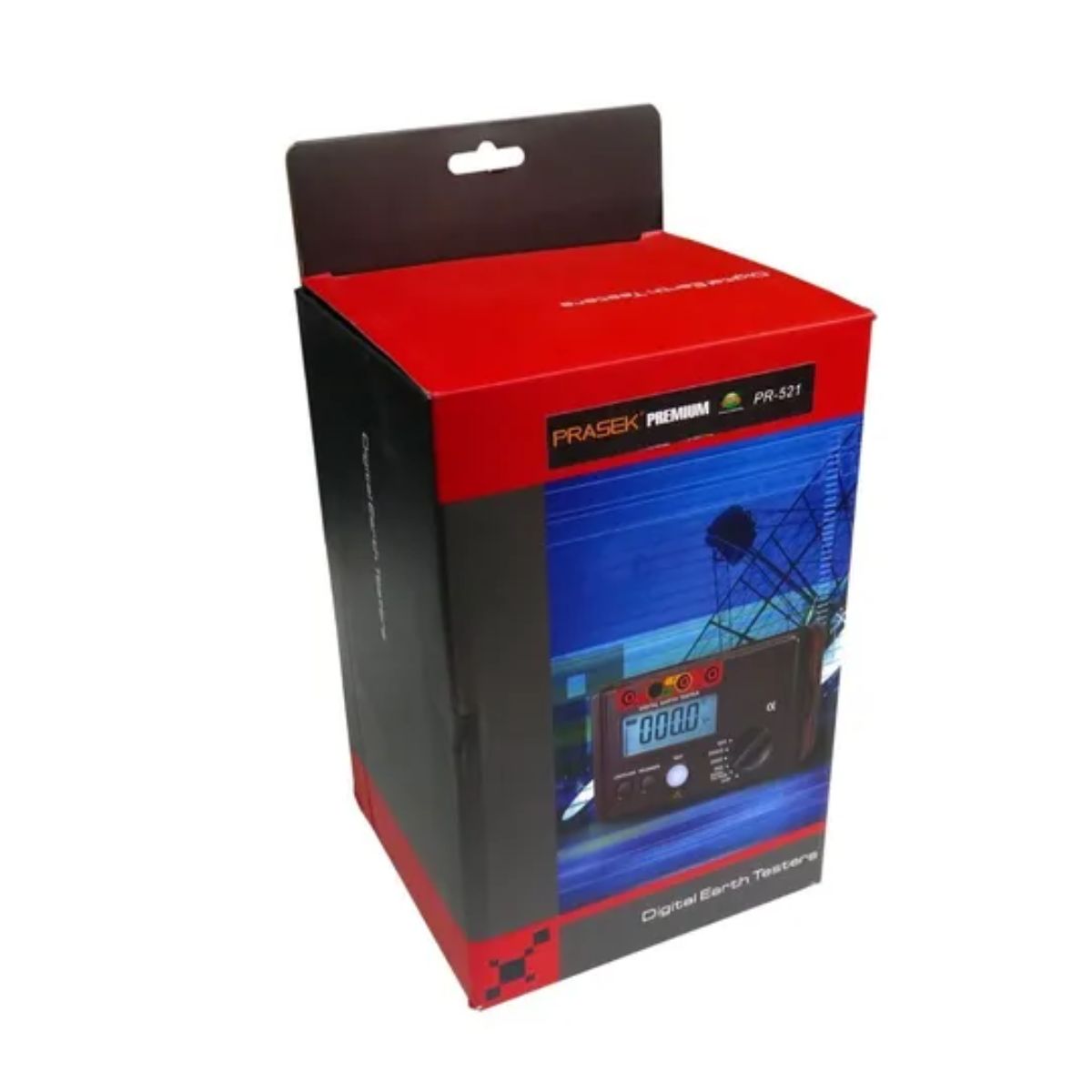 UNI T - Telurómetro Digital  PR-521, 2000 Ohm  - PRASEK