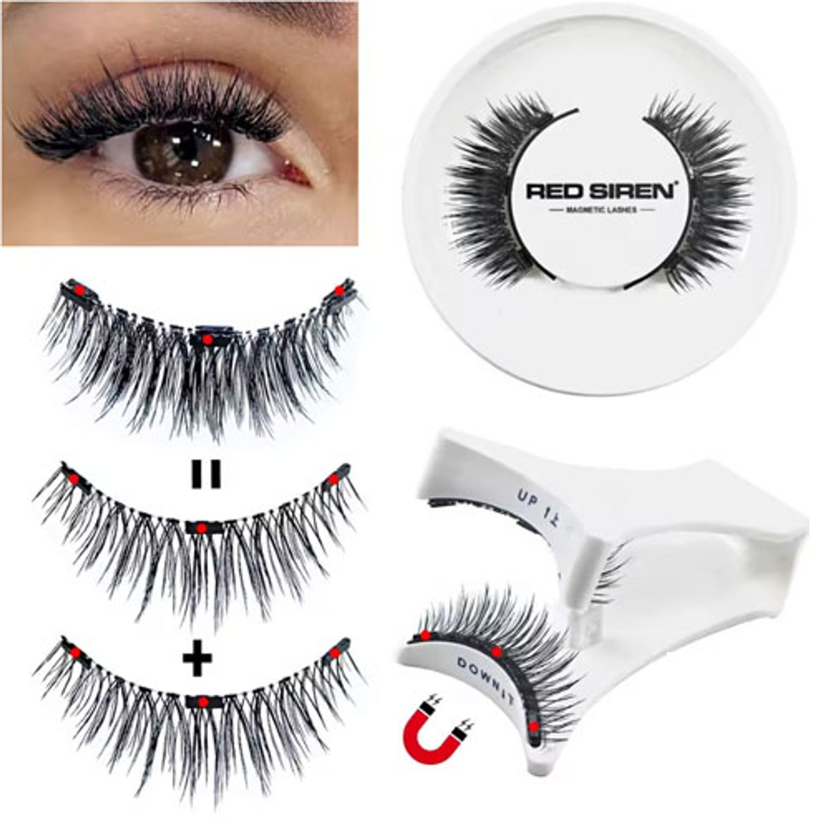 GENERICO - PESTAÑA MAGNETICA CON APLICADOR