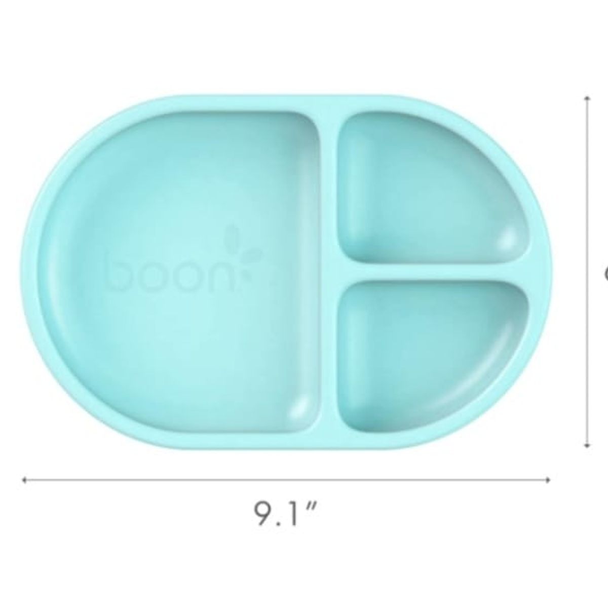 BOON - SET DE PLATOS DE SILICONA  AZUL MULTICOLOR