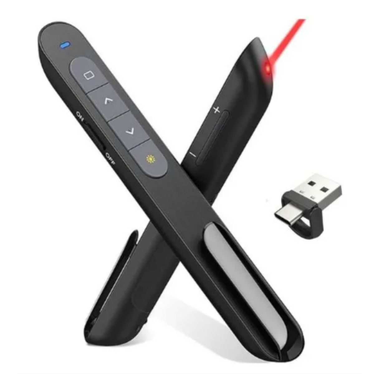 GENERICO - Puntero Laser Usb Tipo C Diapositivas Inalámbrico Presentado