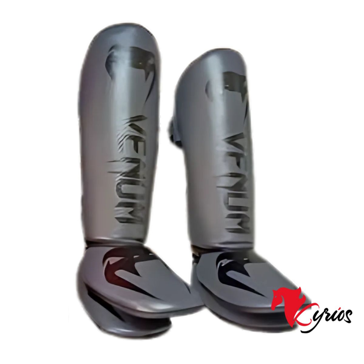 NO LOGO - CANILLERA VENUM DE MMA TALLA L COLOR PLOMO CON NEGRO