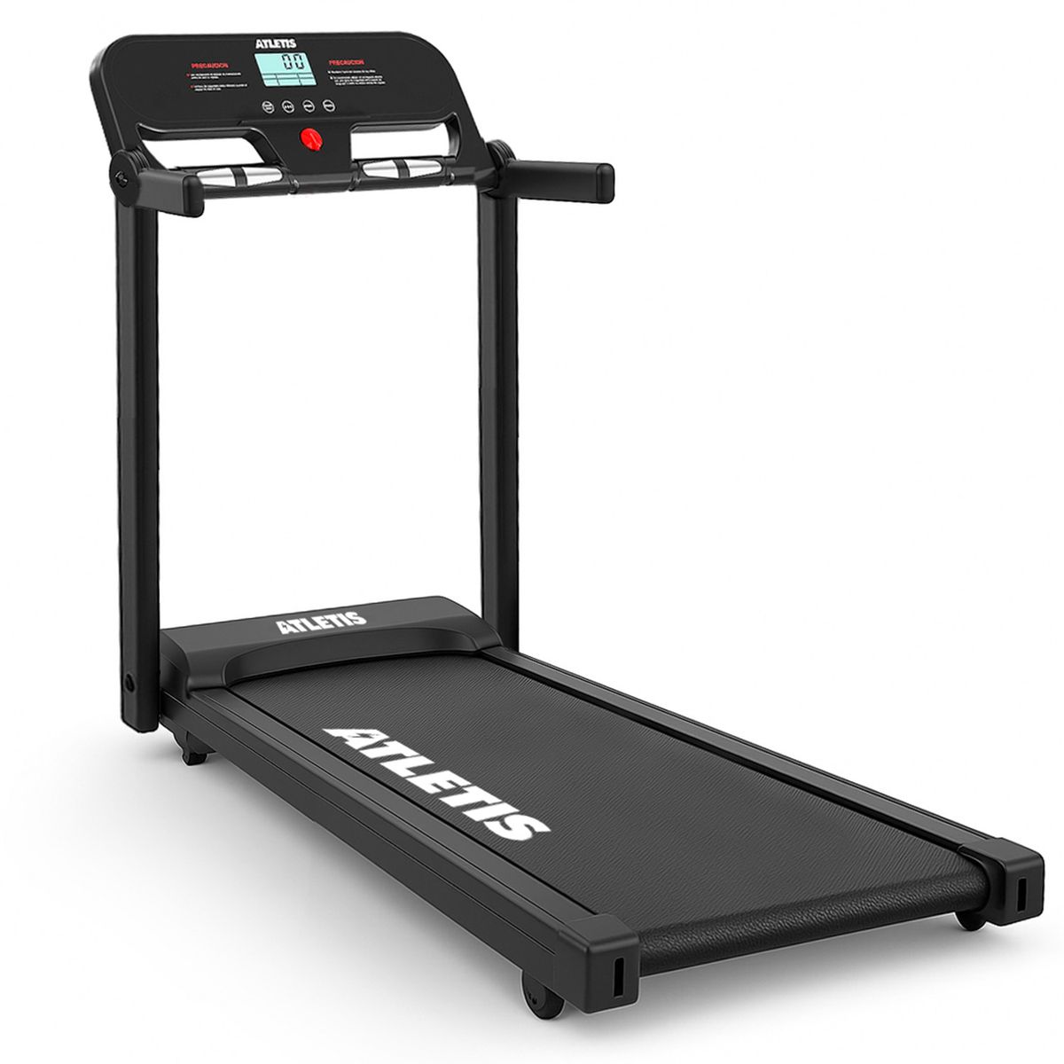 ATLETIS - Trotadora K200 2,5 HP Plegable Negra