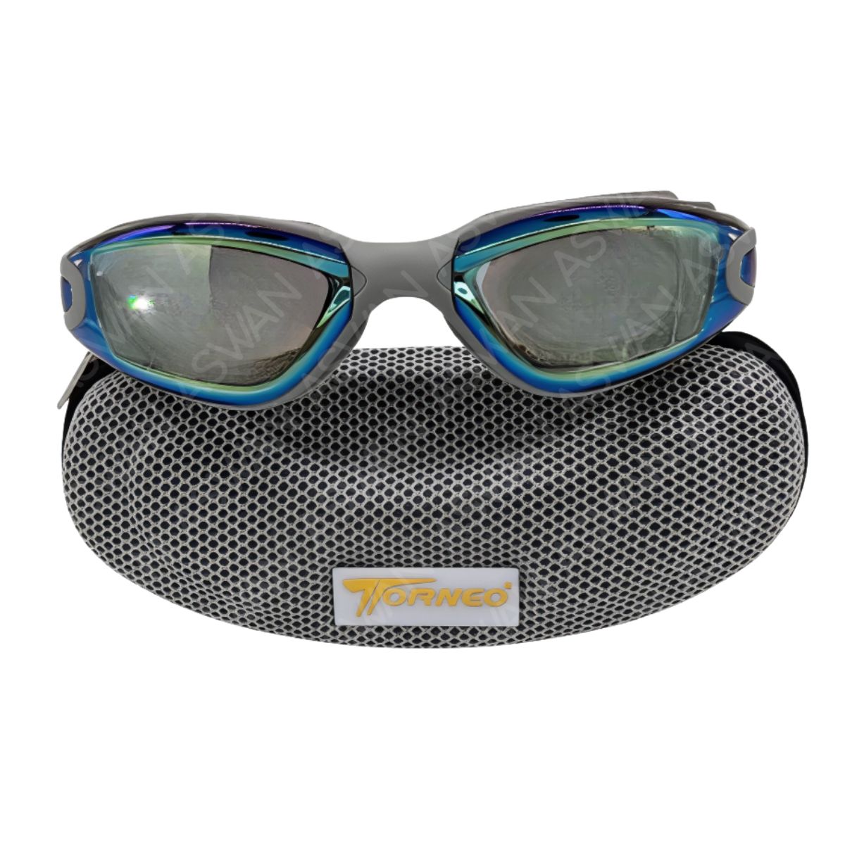GENERICO - Pack Lentes Con Estuche Torneo Gris + Gorro Porto Amarillo