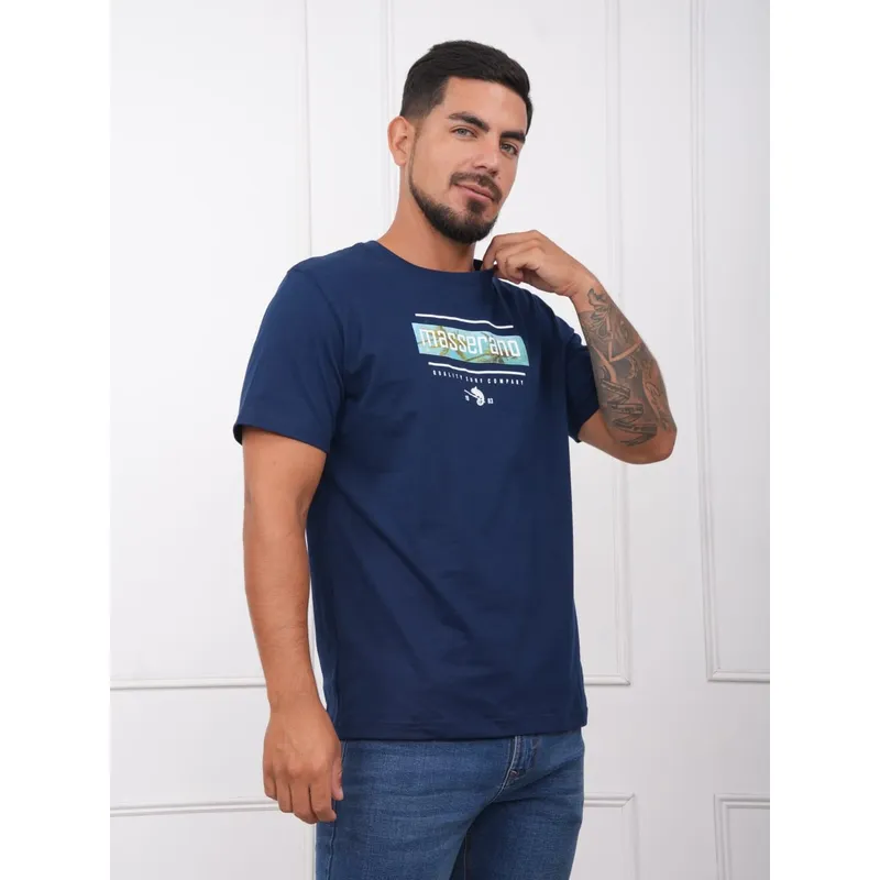 MASSERANO - POLOS JERSEY  CUELLO REDONDO  MASSERANO