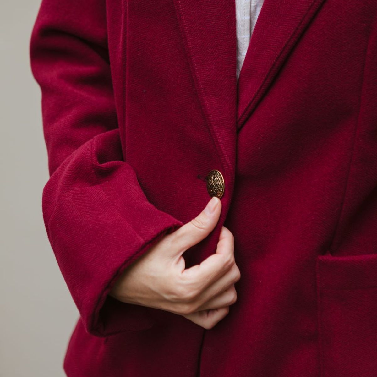 MOSH - Abrigo paño de mujer