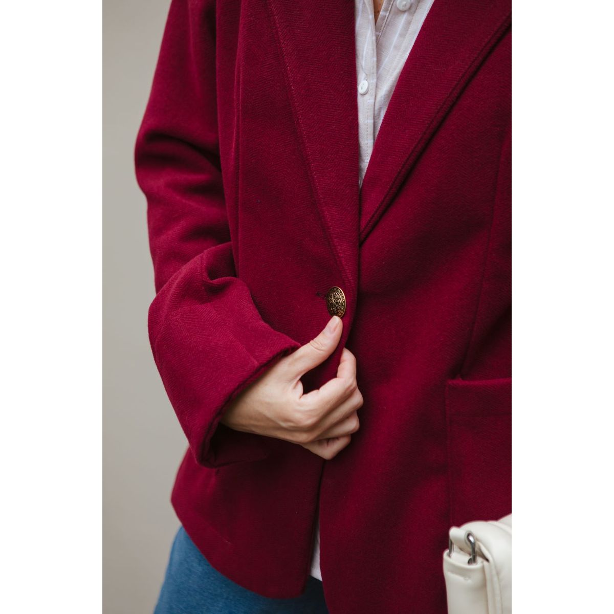 MOSH - Abrigo paño de mujer