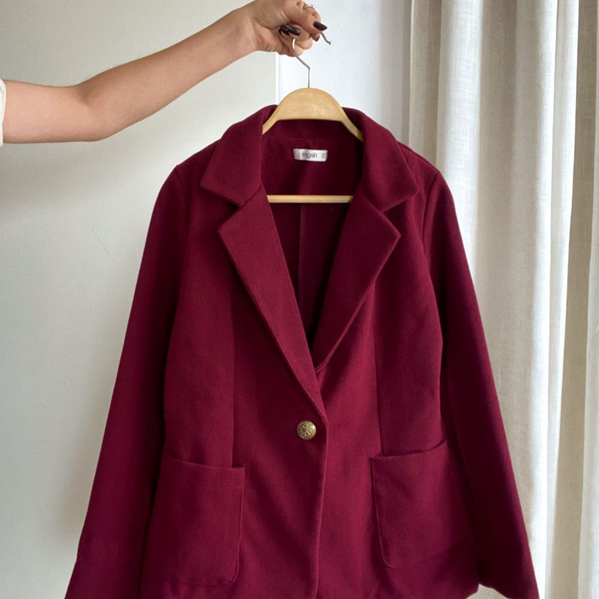 MOSH - Abrigo paño de mujer