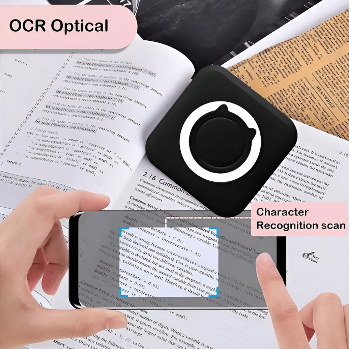 SEISA - MINI IMPRESORA TÉRMICA PORTATIL CELULAR BLUETOOTH DYJ-C15