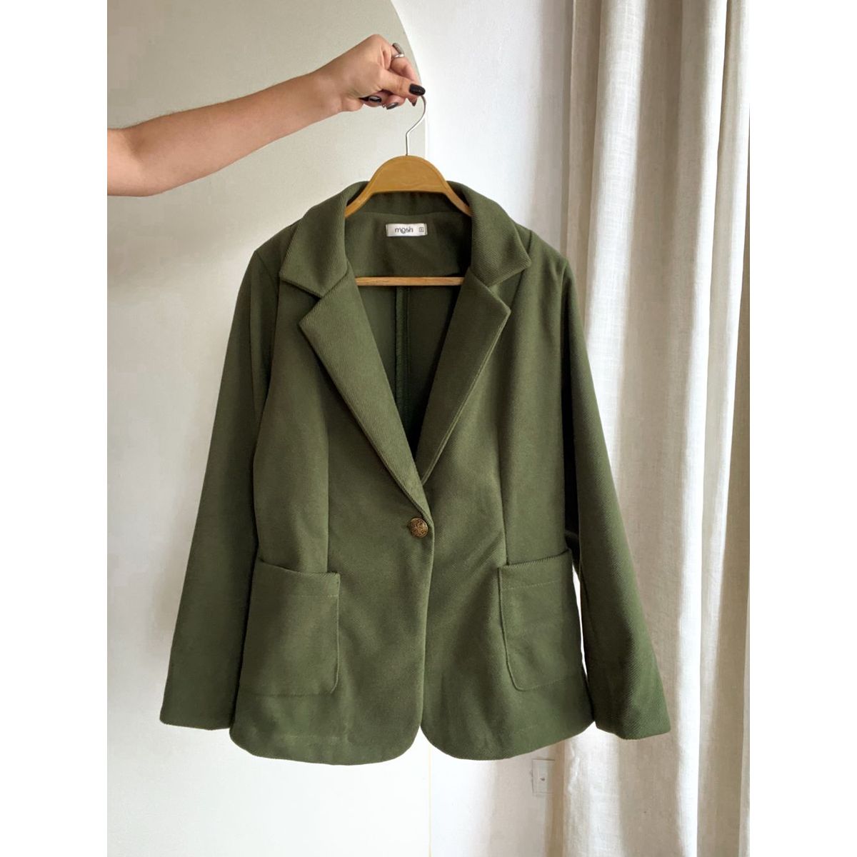 MOSH - Abrigo paño de mujer